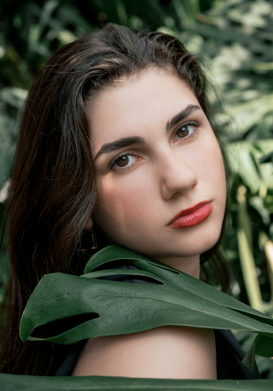 Portrait of a Uruguayan woman editor in chief in her forties
